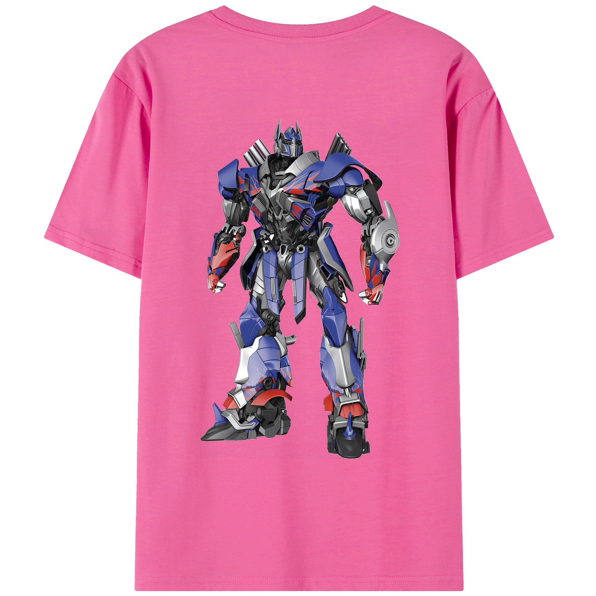 （画像用） Transformers トランスフォーマー レディース半袖Tシャツ(バックプリント)